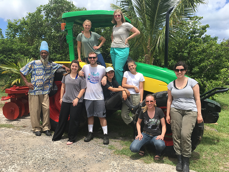 Tulane St. Martin Internation Public Service participants